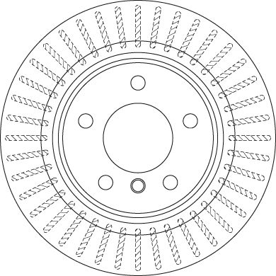 Bremsscheibe TRW DF6313