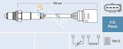 Lambda sonda FAE 77911