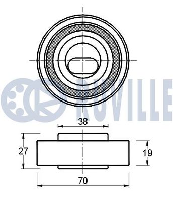 ROLA INTINZATOR CUREA DISTRIBUTIE RUVILLE 540371 1