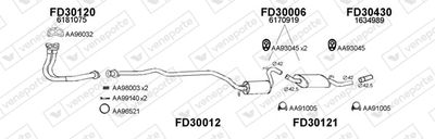 SISTEM DE ESAPAMENT VENEPORTE 300175