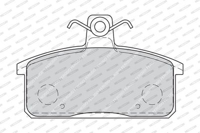 Remblokken set Achter/Voor , past: IVECO MASSIF  SUZUKI GRAND VITARA I, SAMURAI, VITARA 1.3-3.0D 04.88-02.11