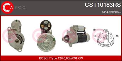 CASCO Startmotor / Starter Reman (CST10183RS)