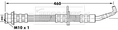 Brake Hose Borg & Beck BBH7263