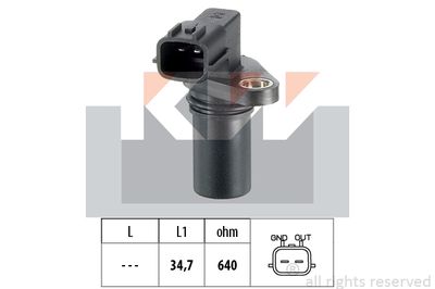 Датчик импульсов KW 453 225 для FIAT STILO