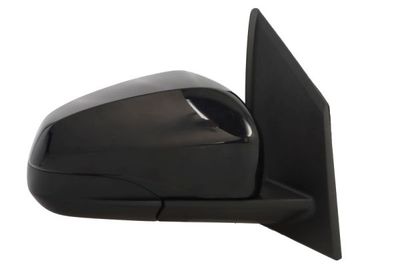 Zijspiegel Rechts (elektrisch, in reliëf, under-coated) past: CHEVROLET SPARK  OPEL KARL 01.15-
