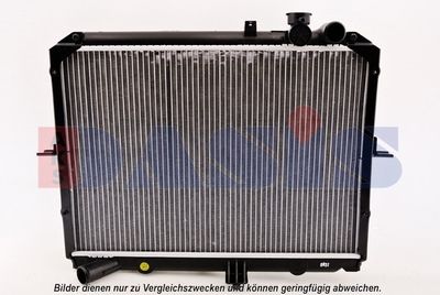 Радиатор, охлаждение двигателя AKS DASIS 510051N для KIA PREGIO