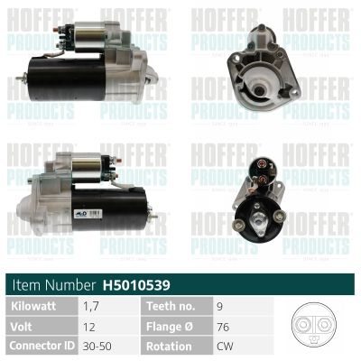 стартер HOFFER H5010539