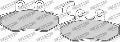 Комплект тормозных колодок, дисковый тормоз FERODO RACING FDB2186EF для GILERA FUOCO