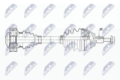 полуоска NTY NPW-WW-207