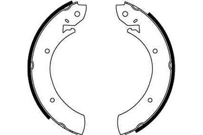 Brake Shoe Set GS6181