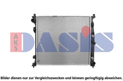 Радиатор, охлаждение двигателя AKS DASIS 120134N для MERCEDES-BENZ GL-CLASS