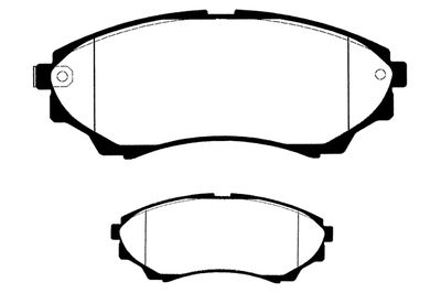 RAICAM RA.0307.0 Тормозные колодки и сигнализаторы  для MAZDA B-SERIE (UN) 2.5 D 4WD