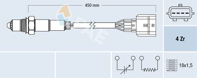 Lambda sonda FAE 77469
