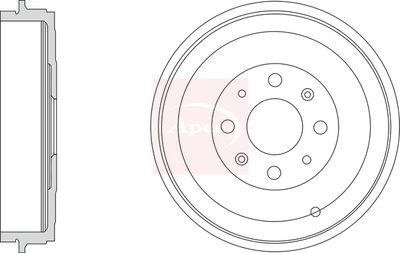 APEC Brake Drum DRM9941
