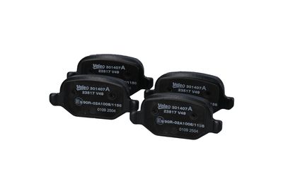 BREMSBELAGSATZ SCHEIBENBREMSE VALEO 301407A 27