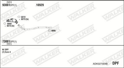 SISTEM DE ESAPAMENT WALKER ADK027564B
