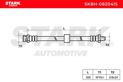 спирачен маркуч STARK SKBH-0820415