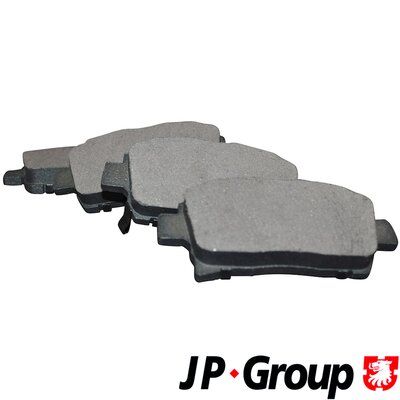 Комплект тормозных колодок, дисковый тормоз JP GROUP 4863602210 для BYD G3R