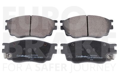 EUROBRAKE 5502223244 Тормозные колодки и сигнализаторы  для MAZDA 6 Hatchback (GG) 1.8