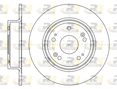 ROADHOUSE 61278.00 Тормозные диски  для HONDA ACCORD (Хонда Аккорд)