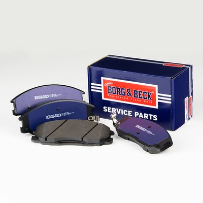 Zestaw klocków hamulcowych, hamulce tarczowe BORG & BECK BBP1789