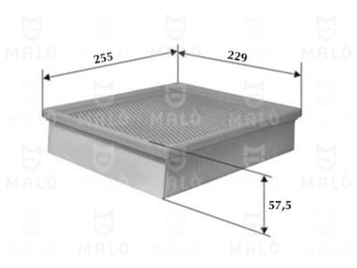 AKRON-MALÒ 1500407 Воздушный фильтр  для LAND ROVER RANGE ROVER (Ленд ровер Ранге ровер)