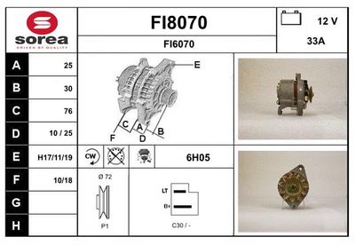 GENERATOR SNRA FI8070