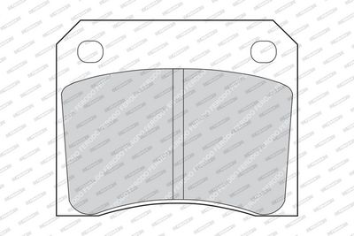 BREMSBELAGSATZ SCHEIBENBREMSE FERODO FDB815 1
