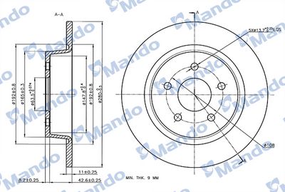 DISC FRANA MANDO MBC035027