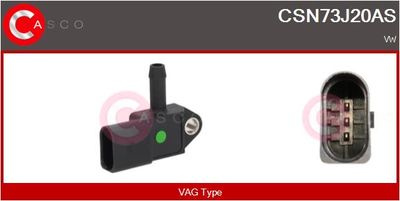 SENZOR PRESIUNE GAZE EVACUARE