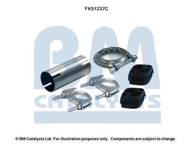 Zestaw montażowy, rura wydechowa BM CATALYSTS FK51237