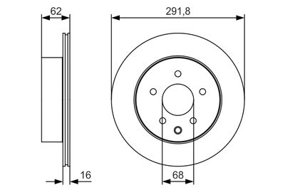 DISC FRANA BOSCH 0986479S31 4