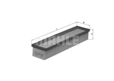 Luftfilter KNECHT LX 1258