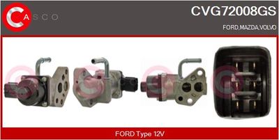 AGR-Ventil CASCO CVG72008GS