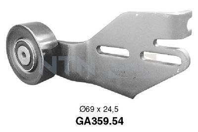 Rolka napinacza, pasek klinowy wielorowkowy SNR GA359.54