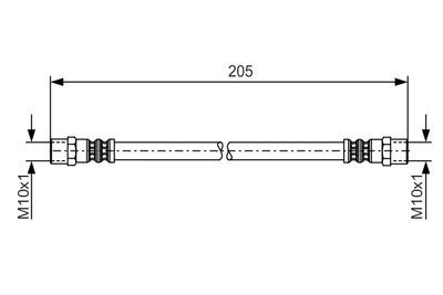 Brake Hose 1 987 481 191