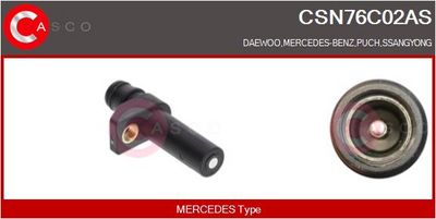 SENZOR IMPULSURI ARBORE COTIT CASCO CSN76C02AS
