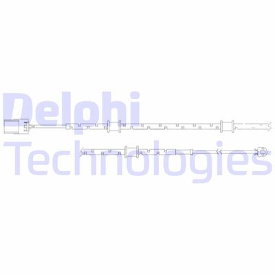 Сигнализатор, износ тормозных колодок DELPHI LZ0252 для JAGUAR S-TYPE