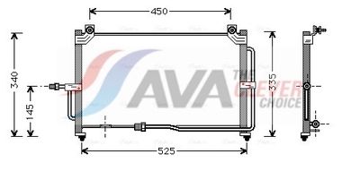 кондензатор, климатизация AVA Clever Choice DW5028