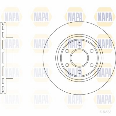Brake Disc NAPA NBD5678