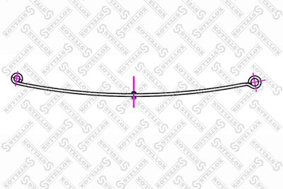 комплект пружини STELLOX 12-00014-SX
