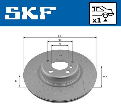 DISC FRANA SKF VKBD90731V1 1