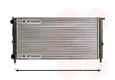 VAN WEZEL 17002058 Крышка радиатора  для FIAT DUNA (Фиат Дуна)