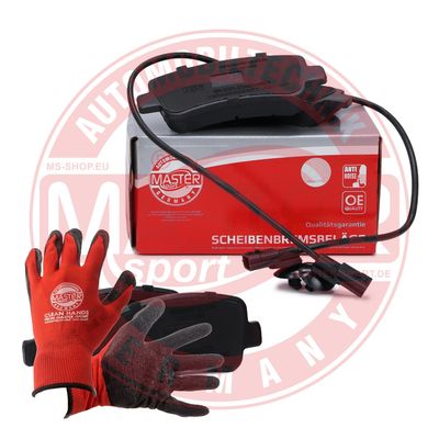 Zestaw klocków hamulcowych, hamulce tarczowe MASTER-SPORT GERMANY 13046048582T-SET-MSP