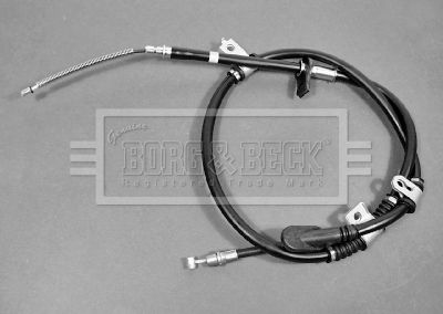 Тросик, cтояночный тормоз BORG & BECK BKB2028 для HYUNDAI LANTRA