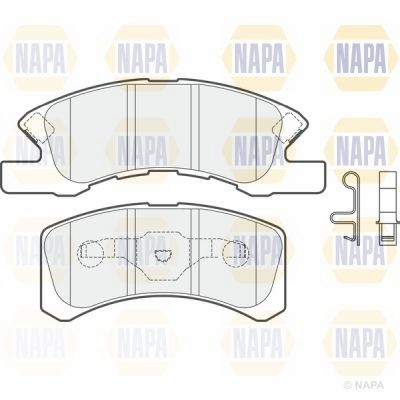 Brake Pad Set NAPA NBP1777