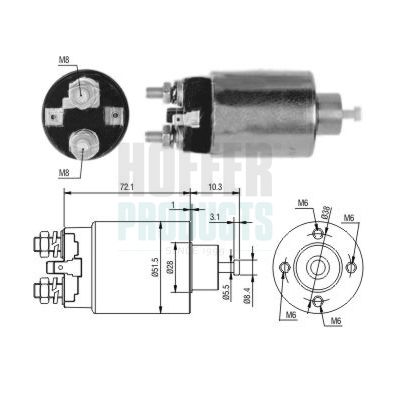 SOLENOID ELECTROMOTOR