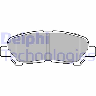 Комплект тормозных колодок, дисковый тормоз DELPHI LP3440 для TOYOTA (GAC) HIGHLANDER