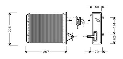 WäRMETAUSCHER INNENRAUMHEIZUNG