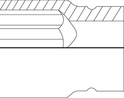 Vigor - Kovaný nástrčkový orech 12-hran 1/2" 32mm